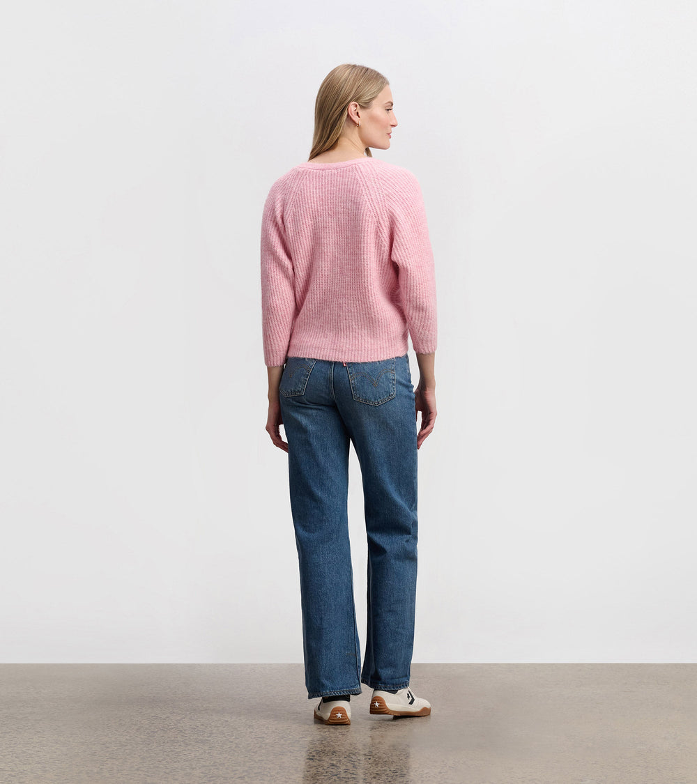 Cross Over Sweater - Pastel Pink | Hatley Sale Women