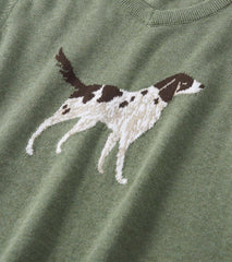 Boys Hunting Dogs V-Neck Sweater | Hatley For Boys