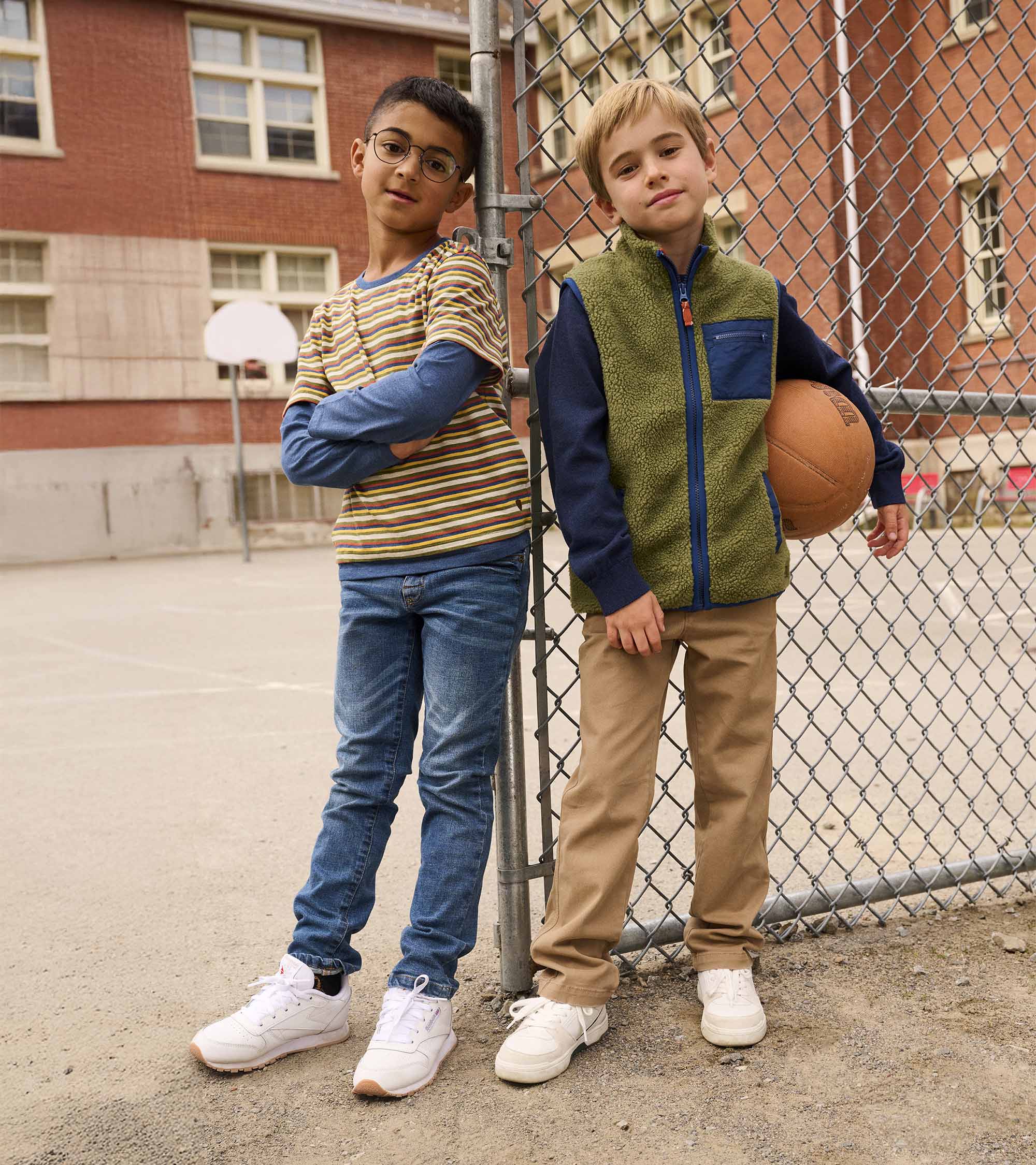 Boys Loden Green Faux Sherpa Vest | Hatley Outlet Boys