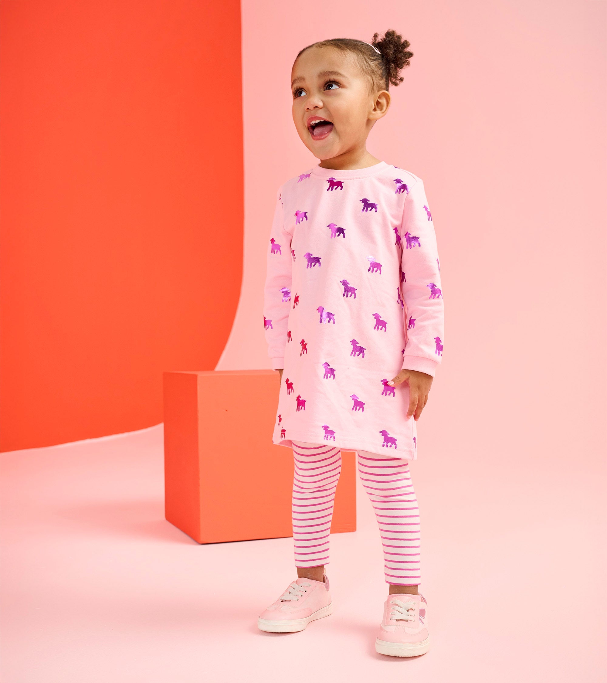 Baby & Toddler Girls Lamb Silhouette Dress and Legging Set | Hatley Outlet Baby & Toddler