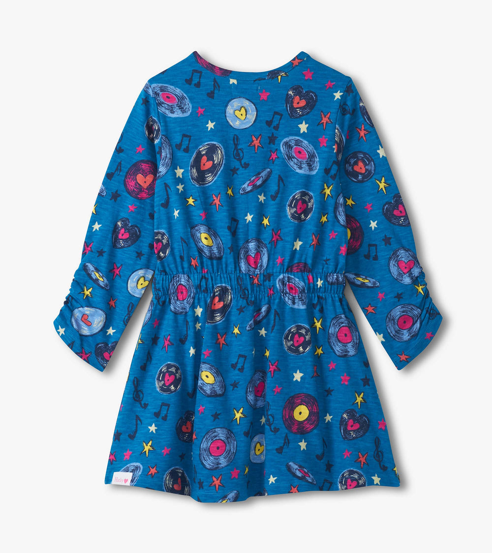 Girls Love of Music Cinched Waist Dress | Hatley US Girls