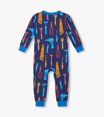 Baby Boys Lots of Tools Bamboo Sleeper | Hatley For Baby & Toddler