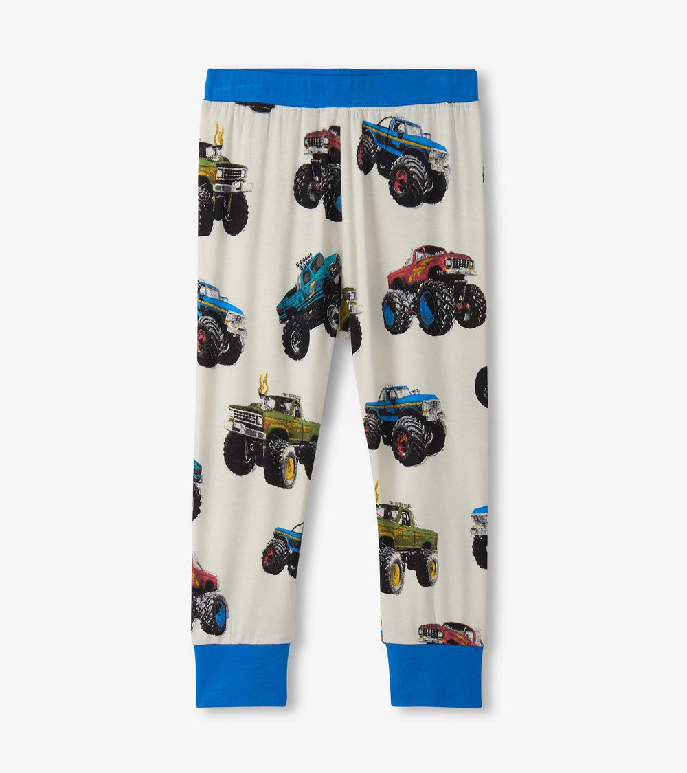 Boys Mega Monster Trucks Bamboo Pajama Set | Hatley US Boys