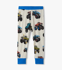 Boys Mega Monster Trucks Bamboo Pajama Set | Hatley US Boys