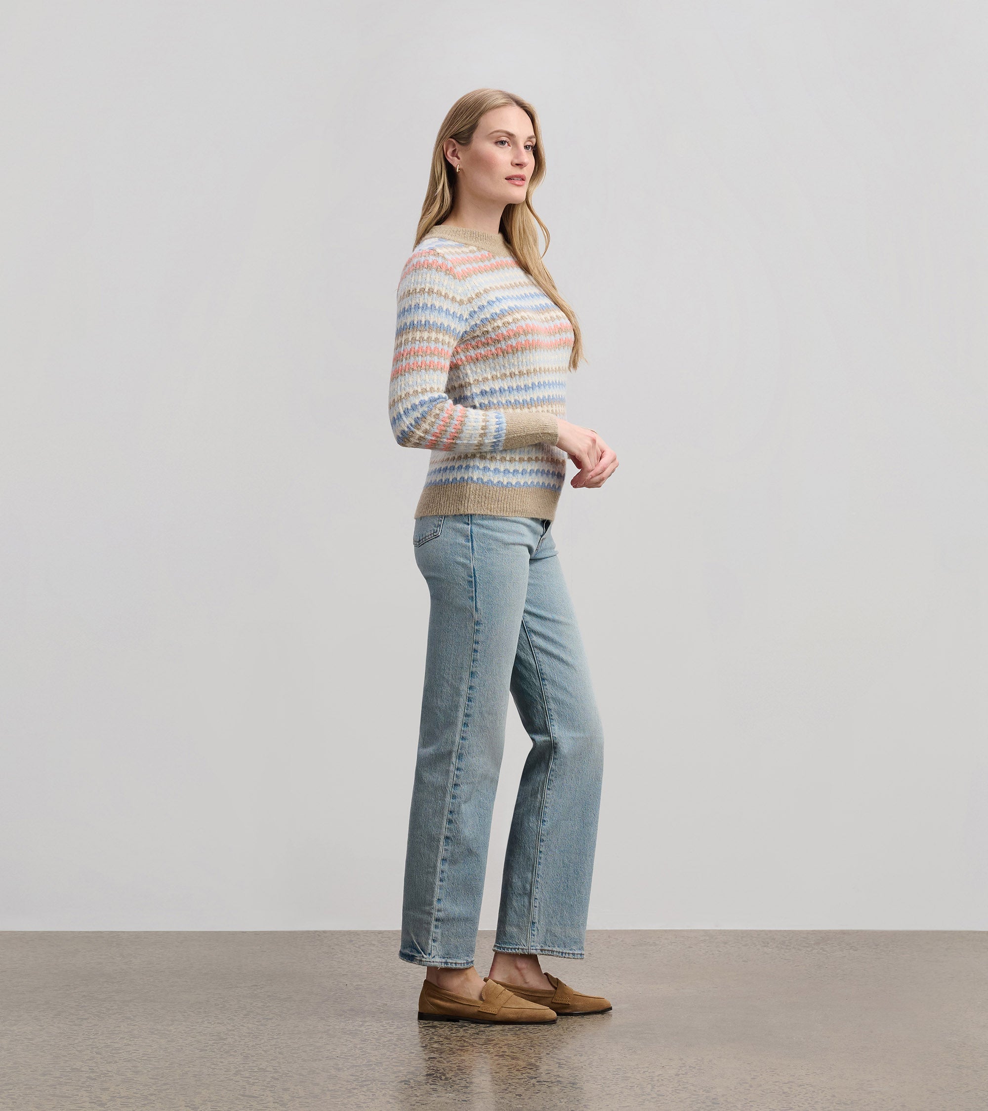 Everywhere Sweater - Bubble Stripes | Hatley Onsale Women