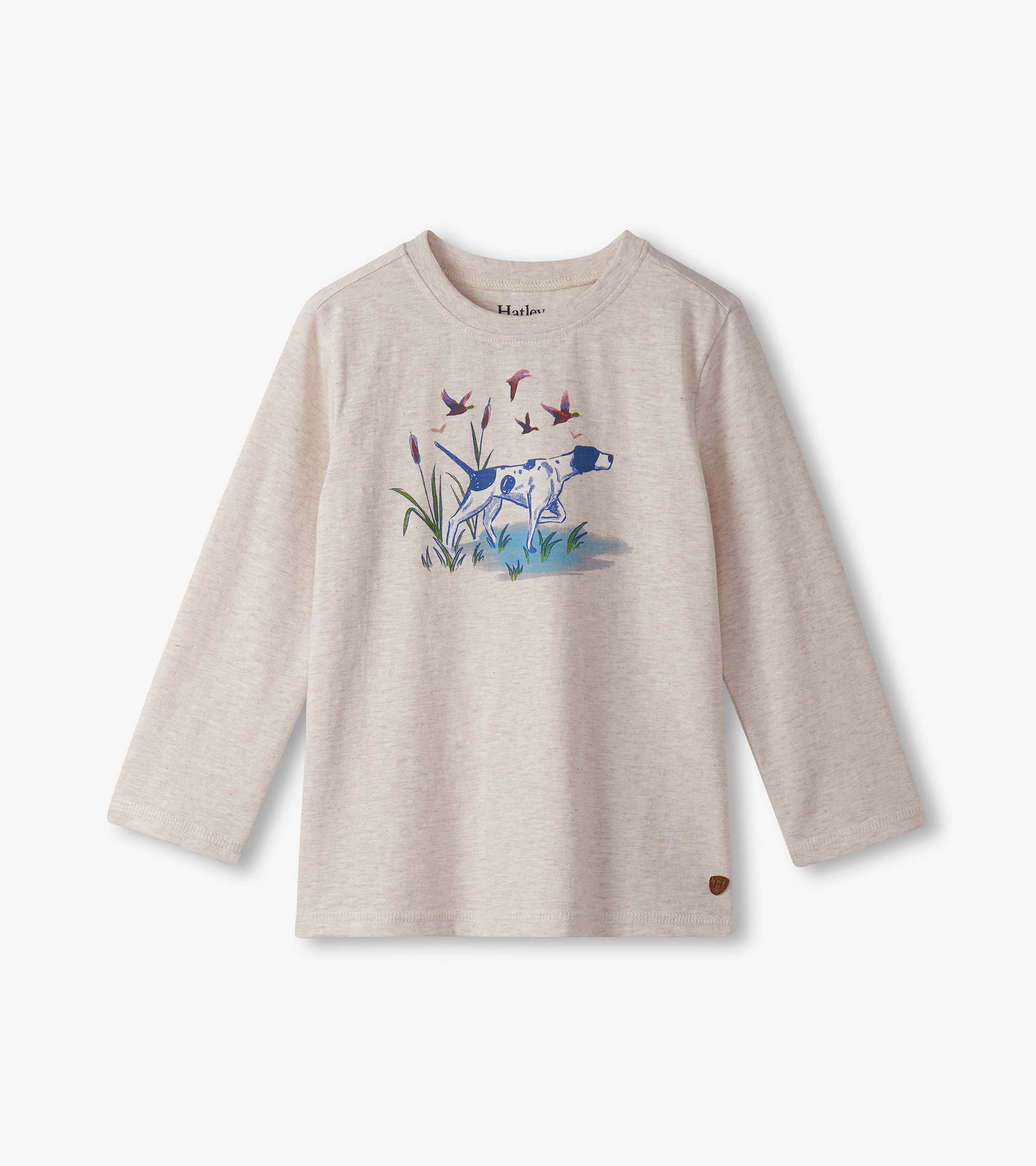 Boys Hunting Dogs Long Sleeve Graphic Tee | Hatley For Boys