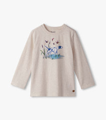 Boys Hunting Dogs Long Sleeve Graphic Tee | Hatley For Boys
