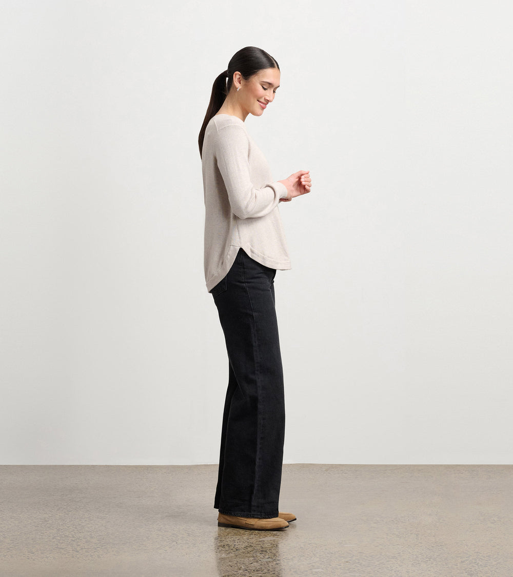 Jessie Sweater - Oatmeal Melange | Hatley Outlet Women