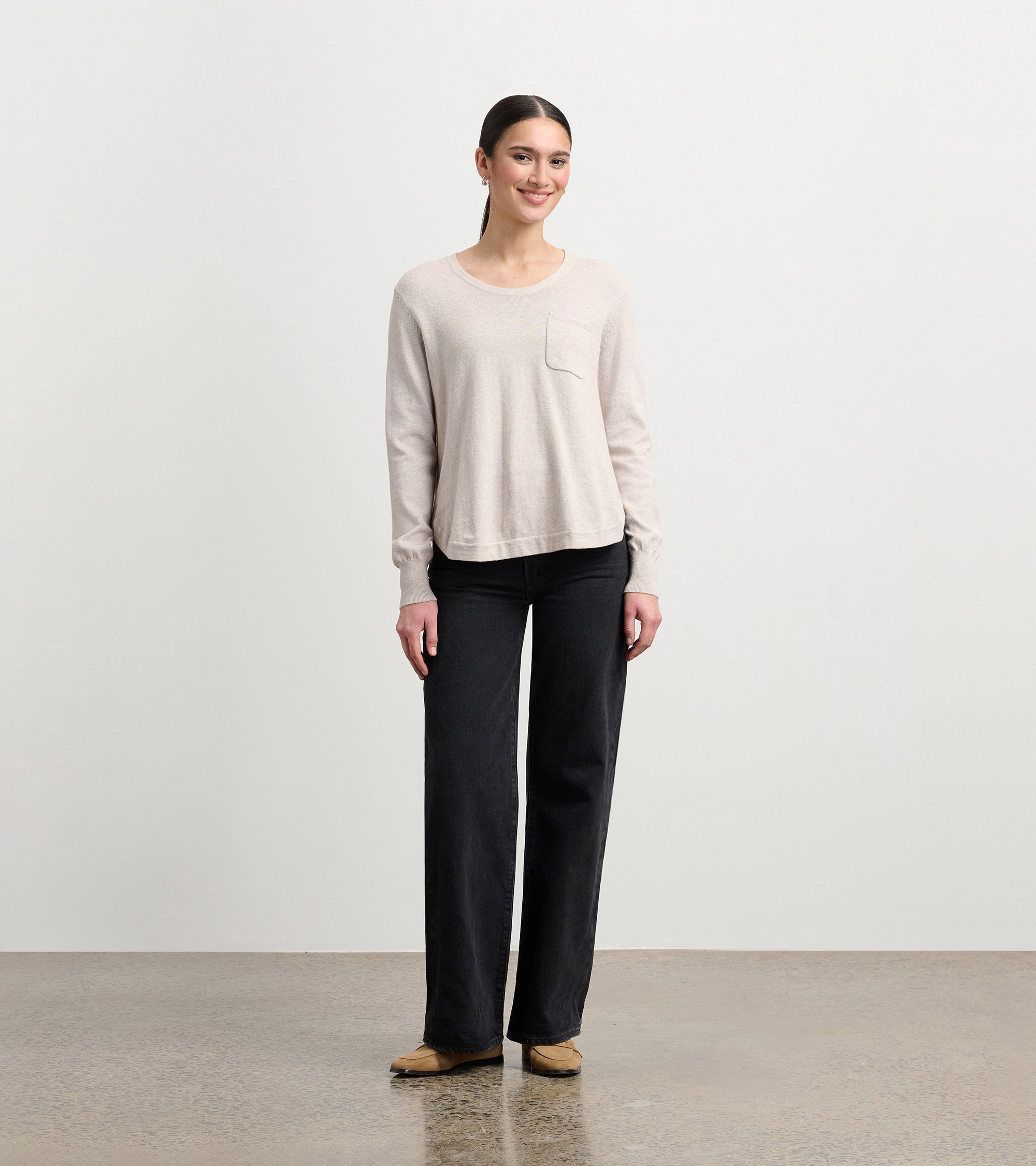 Jessie Sweater - Oatmeal Melange | Hatley Outlet Women