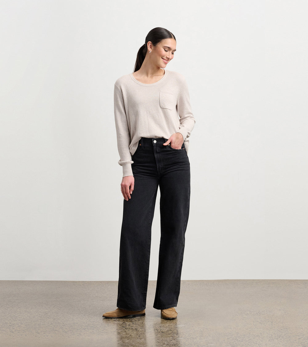 Jessie Sweater - Oatmeal Melange | Hatley Outlet Women