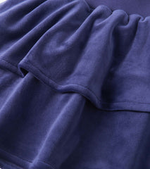 Girls Patriot Blue Velour Skirt | Hatley Girls