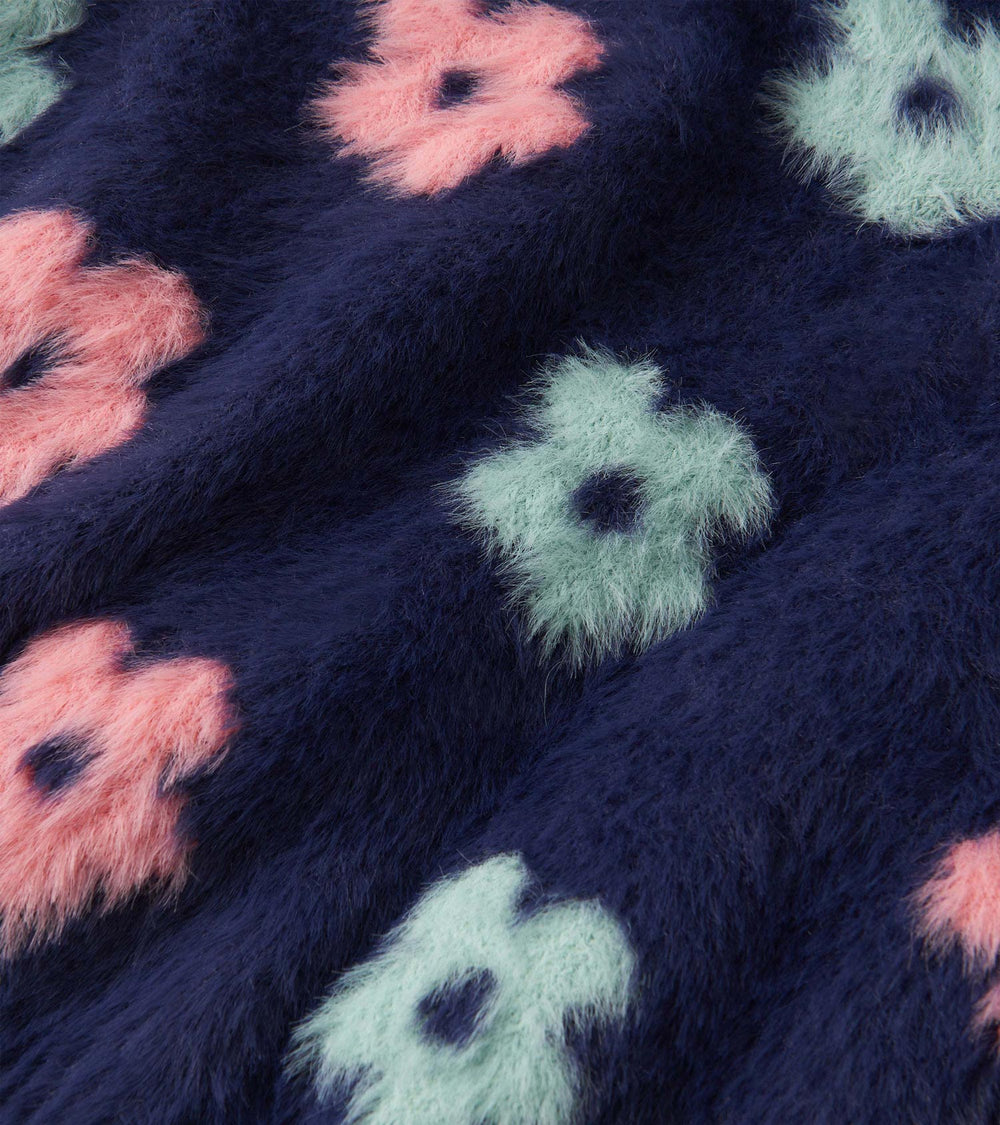 Girls Big Flowers Open Cardigan | Hatley US Girls