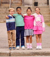 Boys Blue Stripes Rugby Polo | Hatley For Boys