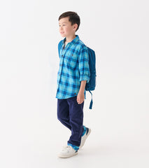 Boys Patriot Blue Pull-On Lined Corduroy Pants | Hatley For Boys