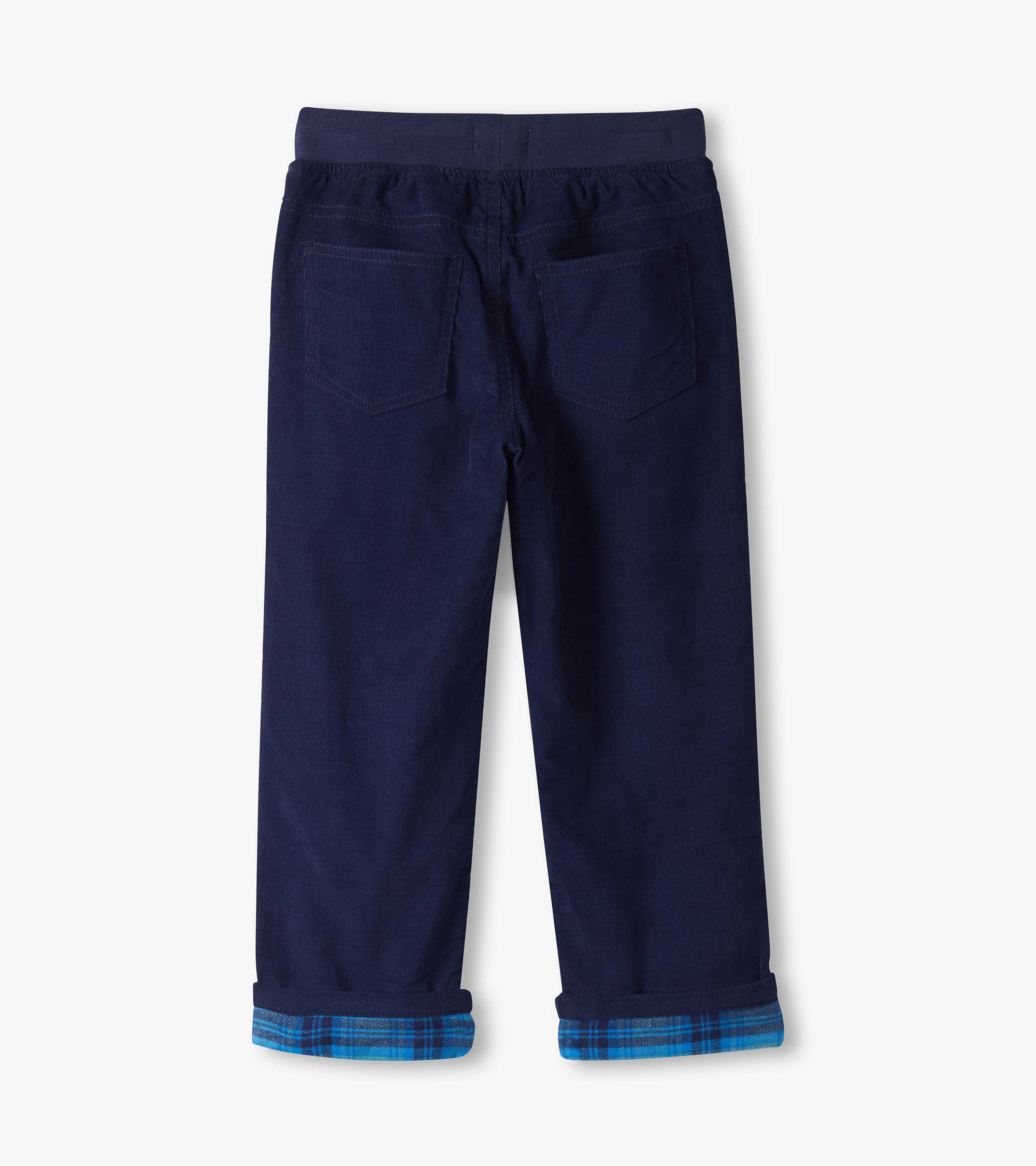 Boys Patriot Blue Pull-On Lined Corduroy Pants | Hatley For Boys