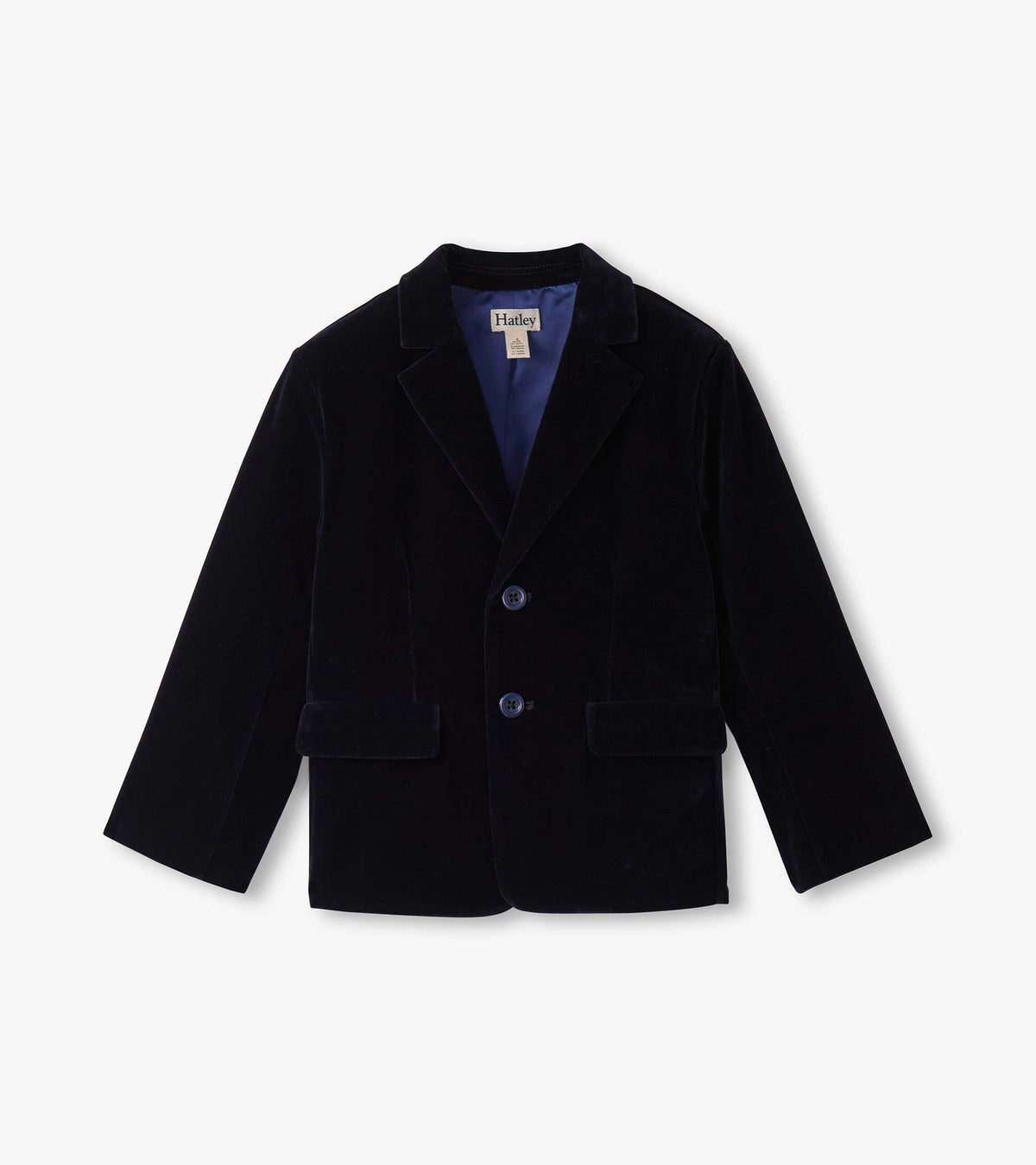 Boys Navy Velveteen Holiday Blazer | Hatley