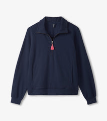 Mock Neck Pullover - Patriot Blue | Hatley Sale Women