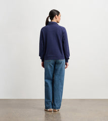 Mock Neck Pullover - Patriot Blue | Hatley Sale Women
