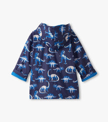 Boys Painted Dinos Color Changing Zip-Up Rain Jacket | Hatley For Boys