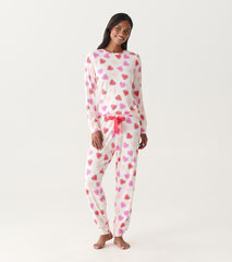 Women's Cut Out Hearts Pajama Set | Hatley For Women