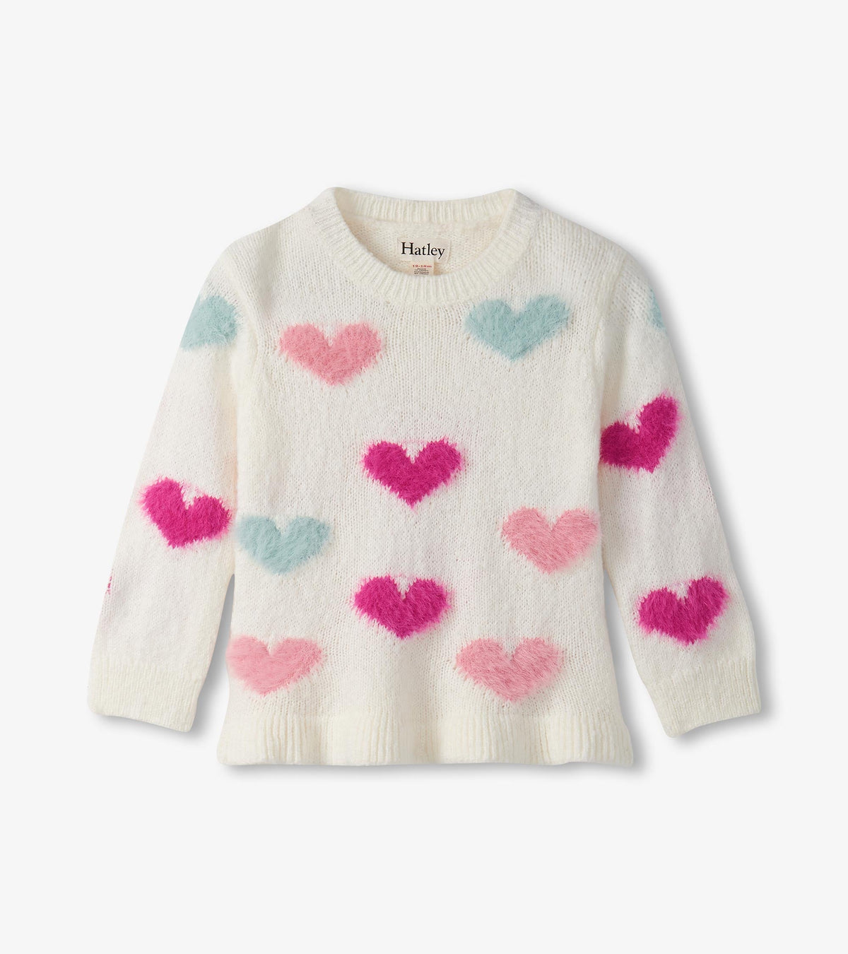 Baby & Toddler Girls Precious Hearts Pretty Sweater | Hatley Sale Baby & Toddler
