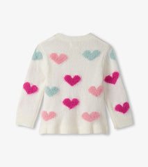 Baby & Toddler Girls Precious Hearts Pretty Sweater | Hatley Sale Baby & Toddler