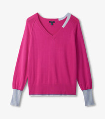 Cary Sweater - Pink Lagoon | Hatley Sale Women