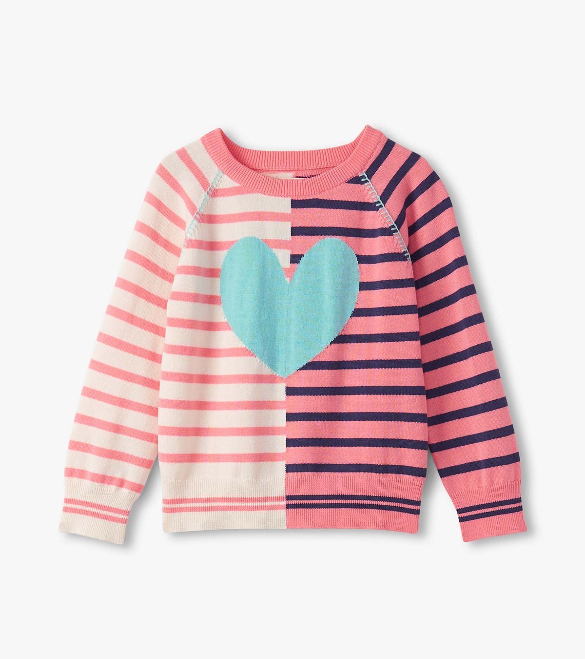 Girls Mixed Stripes Sweater | Hatley Girls