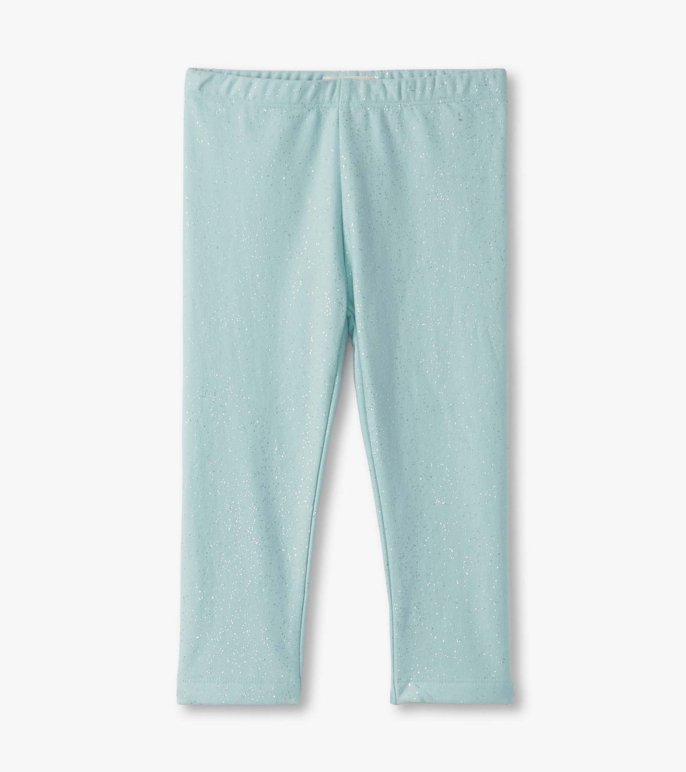 Baby & Toddler Girls Pastel Turquoise Hot Melt Cozy Leggings | Hatley Baby & Toddler