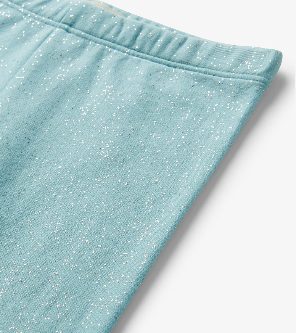 Baby & Toddler Girls Pastel Turquoise Hot Melt Cozy Leggings | Hatley Baby & Toddler
