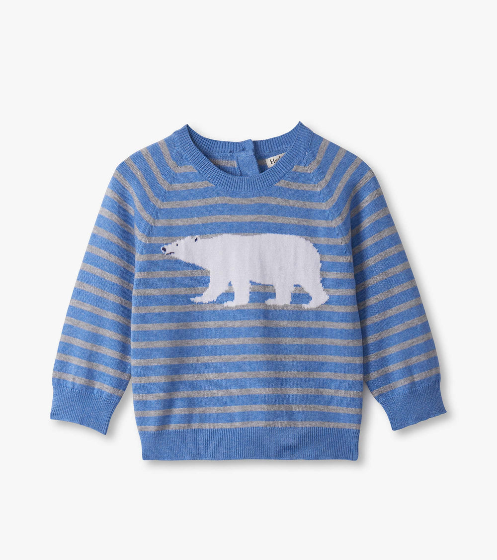 Baby Boys Polar Bear Pull On Sweater Set | Hatley For Baby & Toddler