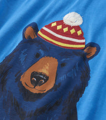 Boys Bear Long Sleeve Graphic Tee | Hatley Boys