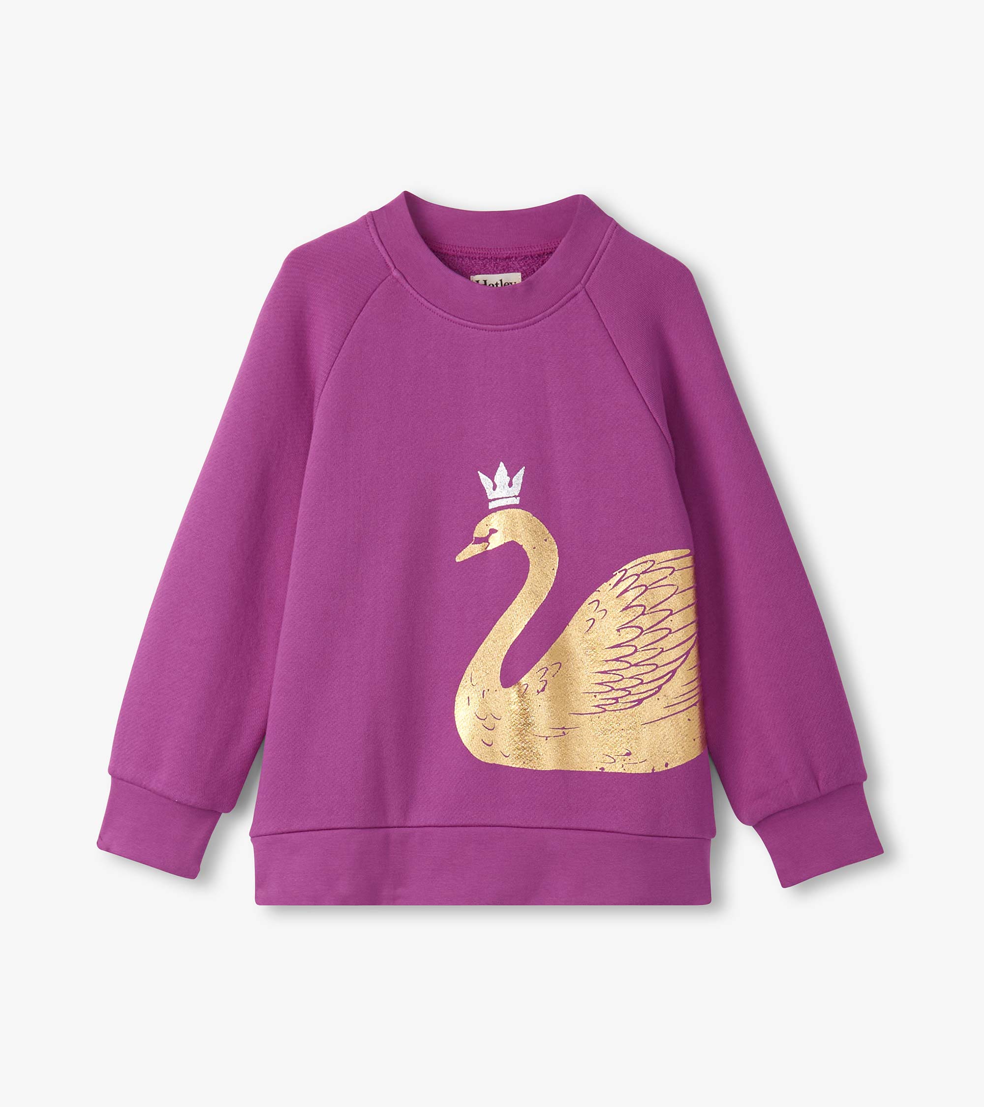 Girls Swan Slouchy Pullover | Hatley Sale Girls
