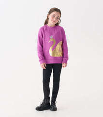 Girls Swan Slouchy Pullover | Hatley Sale Girls