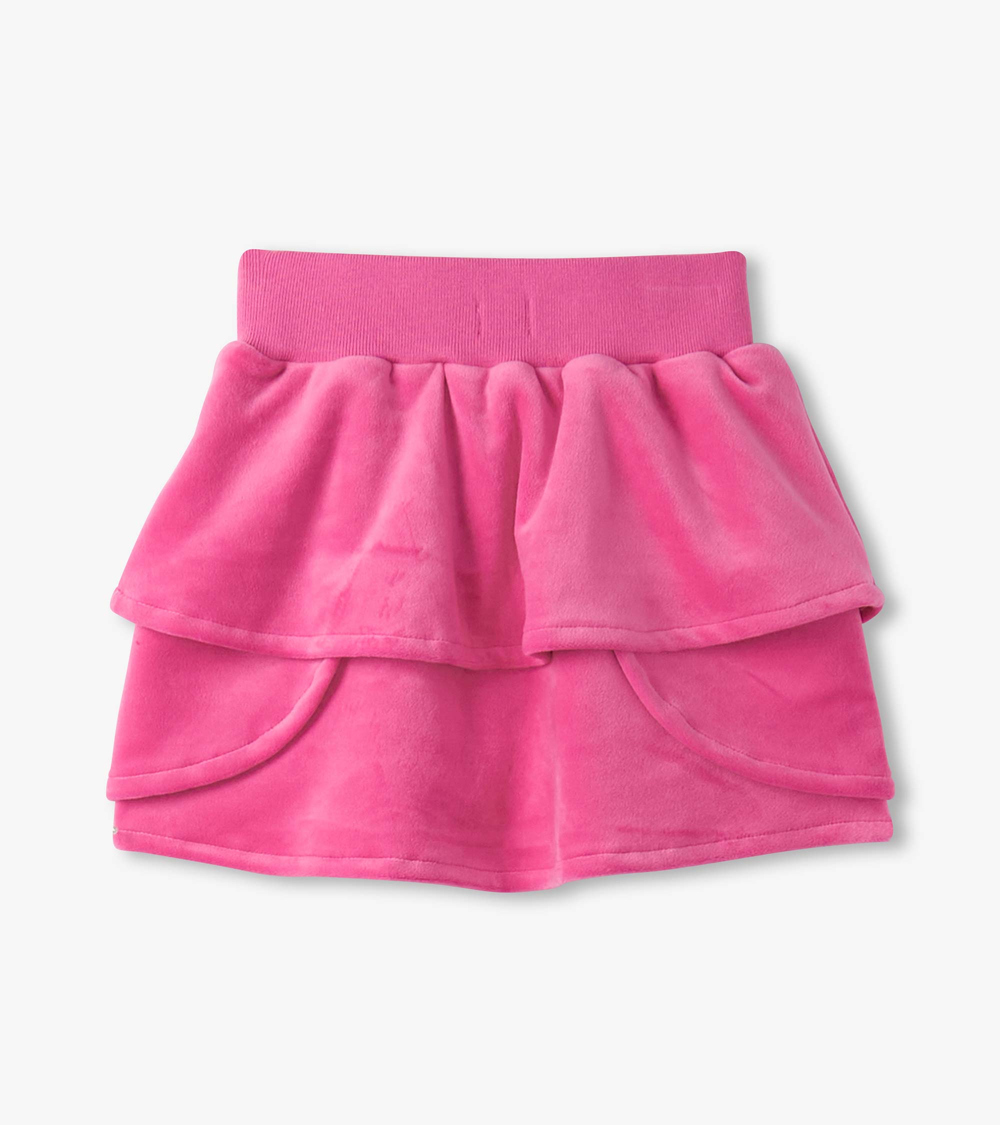 Girls Raspberry Rose Velour Skirt | Hatley Discount Girls
