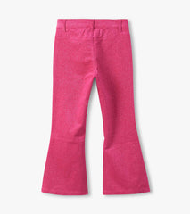 Girls Raspberry Rose Patch Pocket Flared Pants | Hatley For Girls
