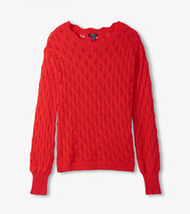 Iris Sweater - Ruby Red | Hatley Outlet Women