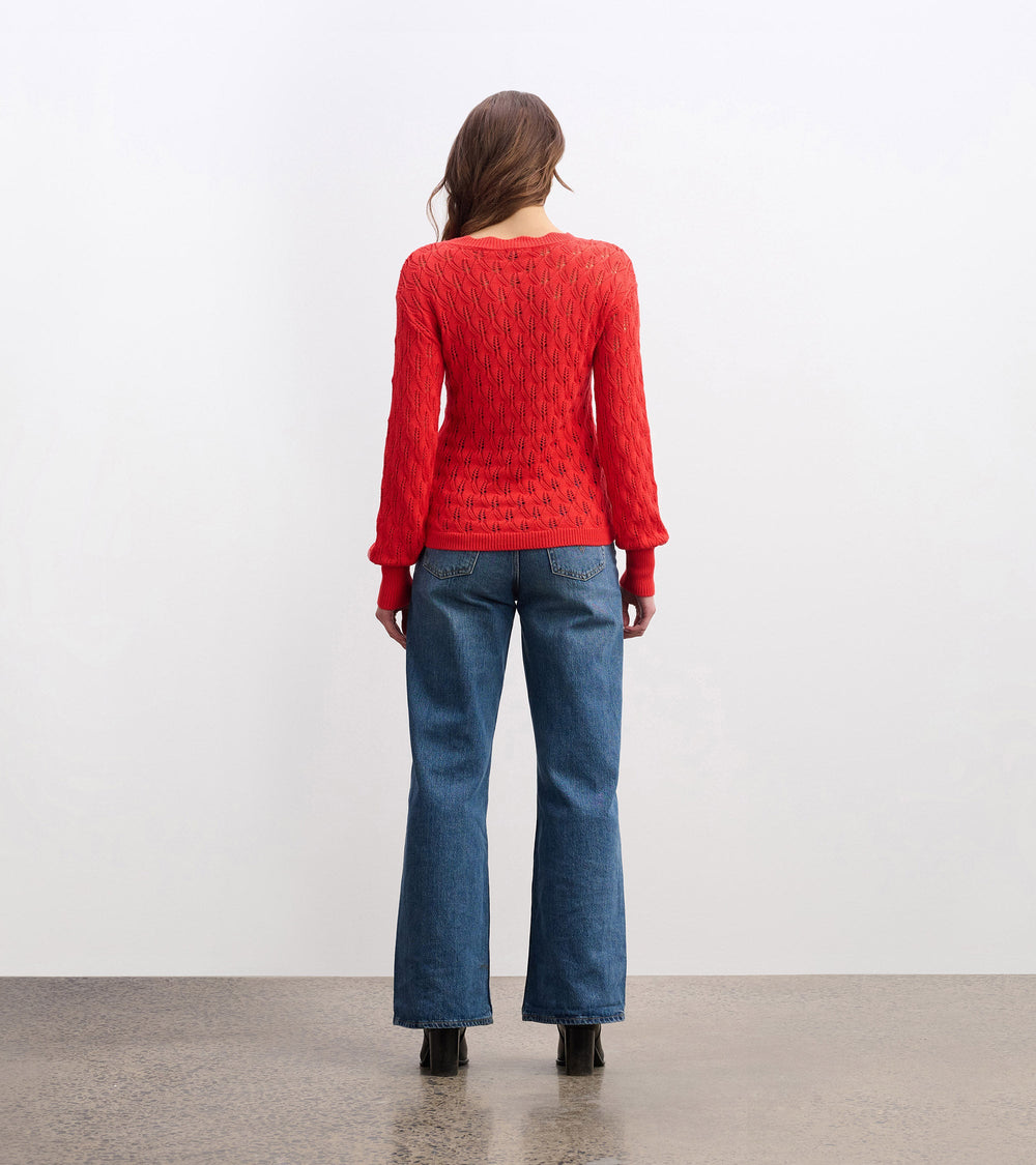 Iris Sweater - Ruby Red | Hatley Outlet Women