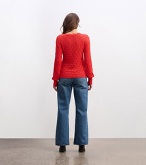 Iris Sweater - Ruby Red | Hatley Outlet Women