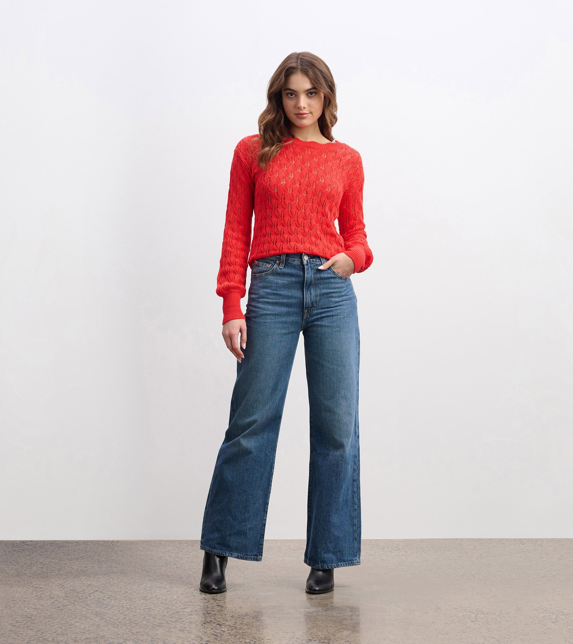 Iris Sweater - Ruby Red | Hatley Outlet Women