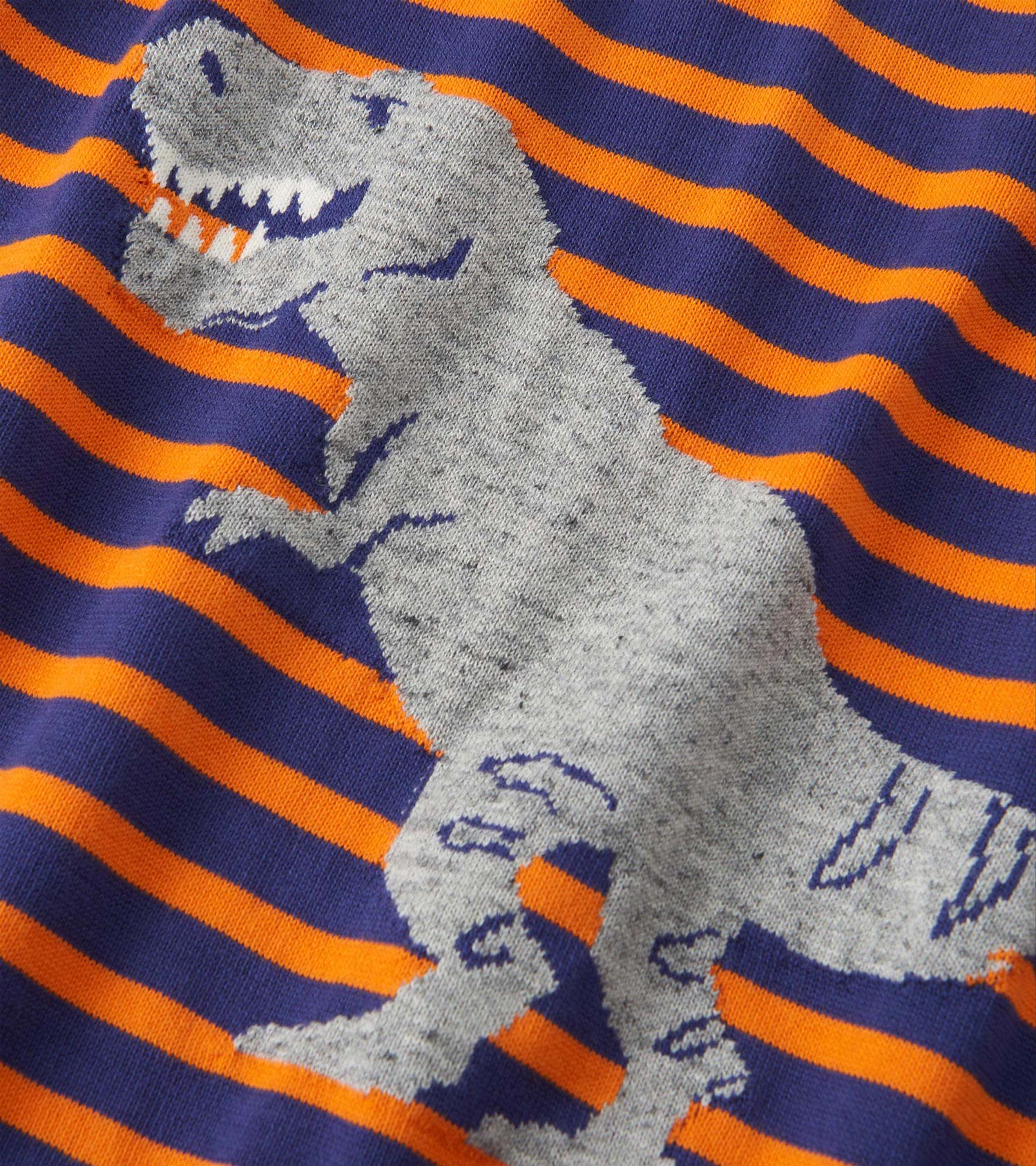 Boys Dino Mixed Stripes Raglan Sweater | Hatley Boys