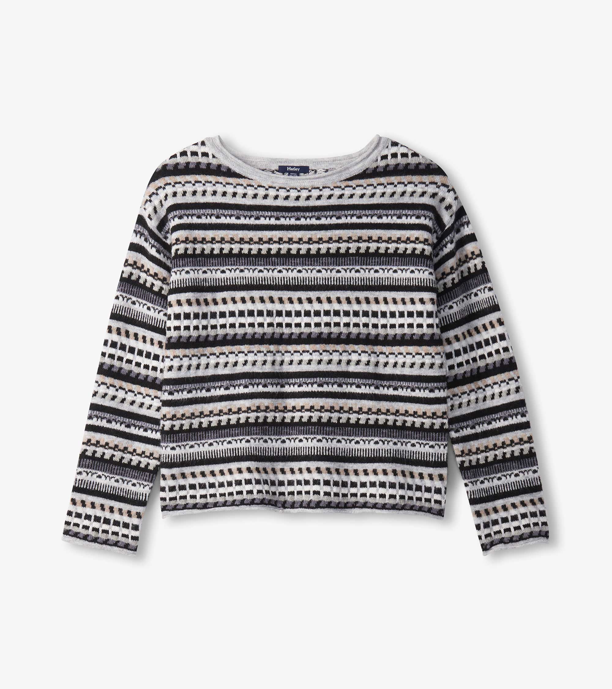 Hannah Sweater - Stone Grey | Hatley