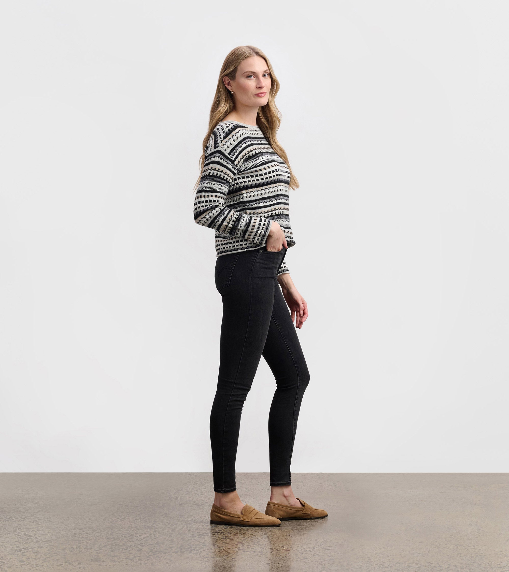 Hannah Sweater - Stone Grey | Hatley