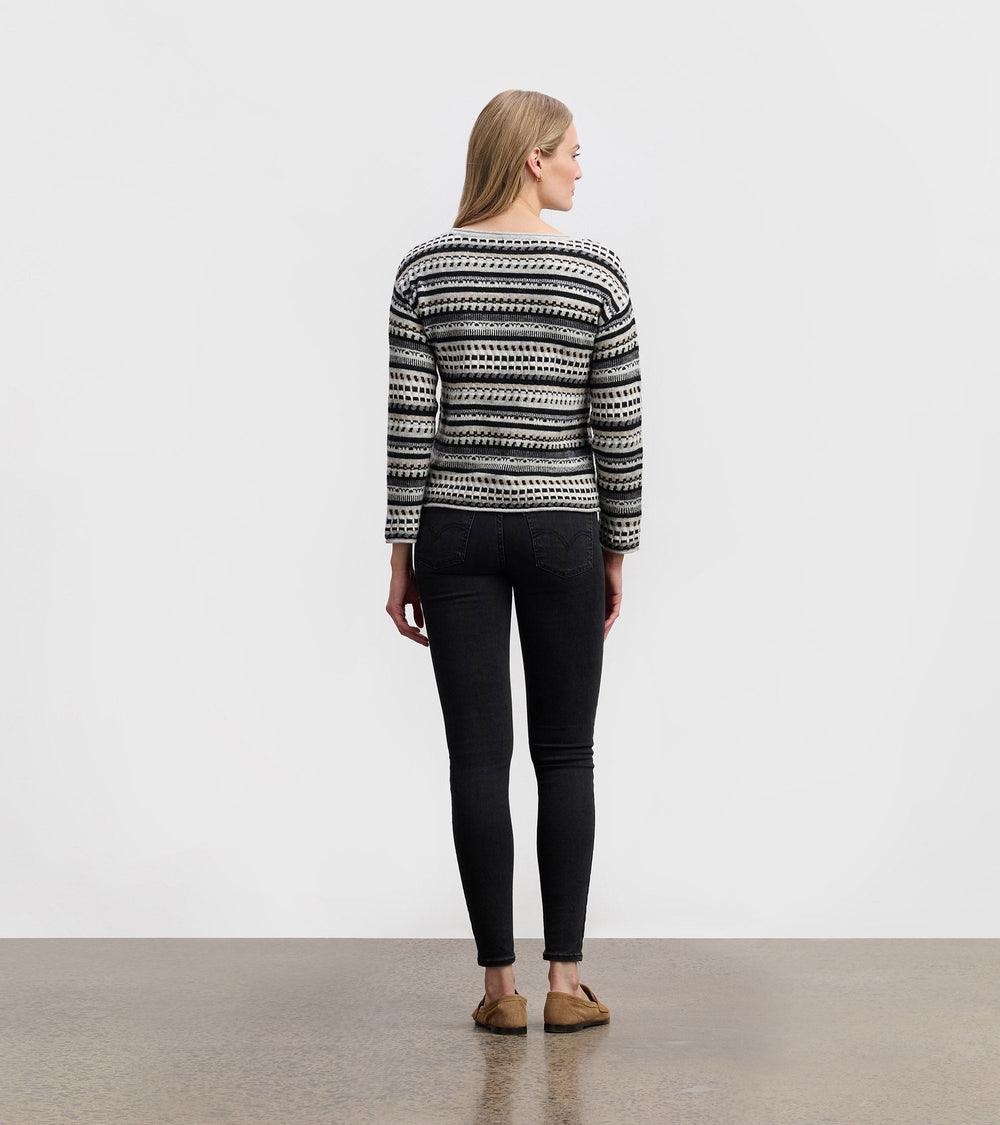 Hannah Sweater - Stone Grey | Hatley