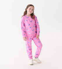 Girls Shimmer Horses Cuffed Track Pants | Hatley Discount Girls