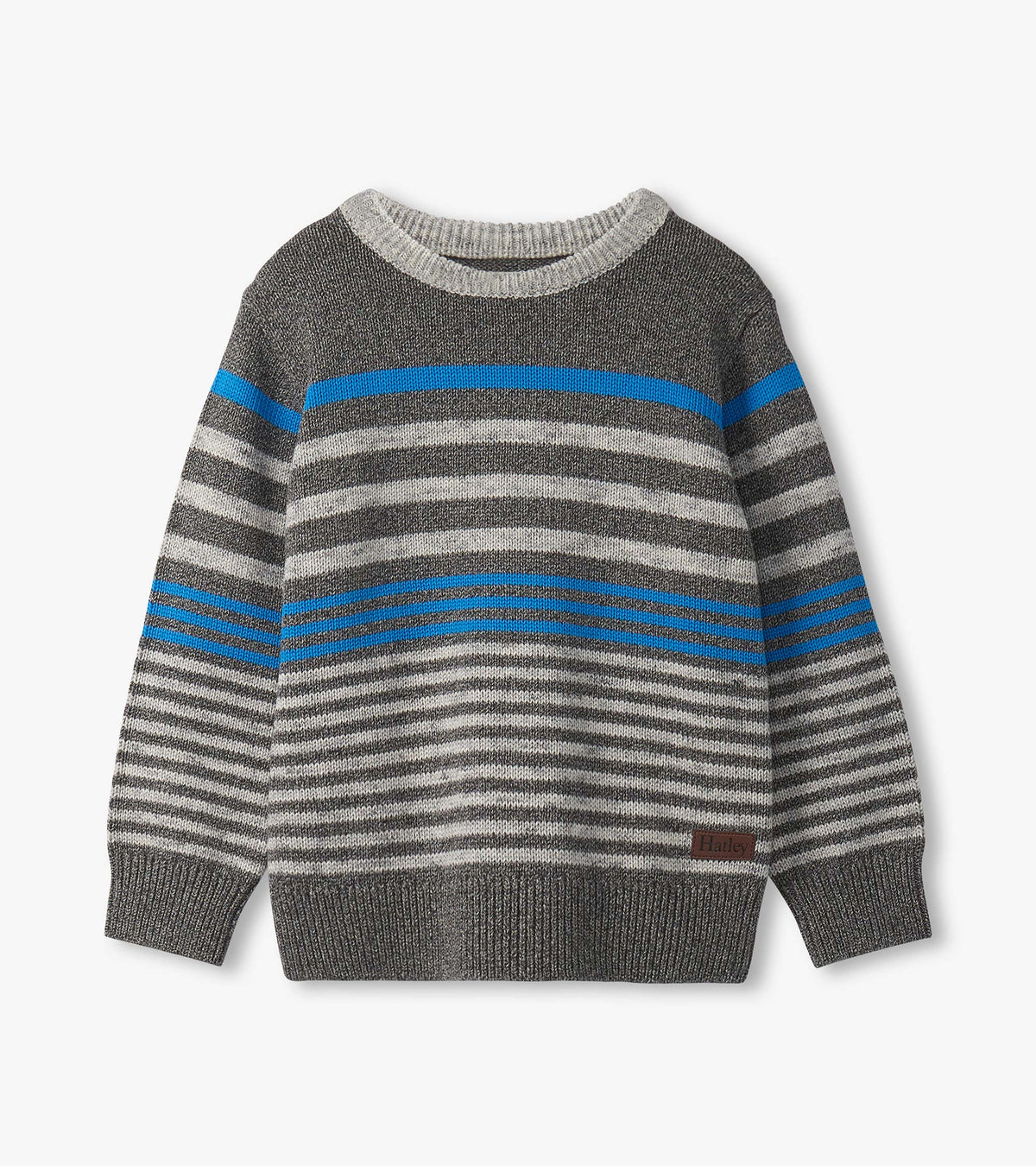 Boys Speckle Stripe Crew Neck Sweater | Hatley For Boys
