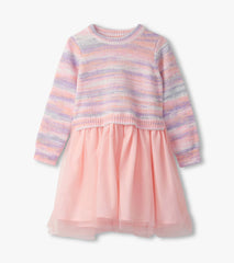 Girls Pastel Rainbow Fuzzy Mixed Skirt Dress | Hatley Discount Girls
