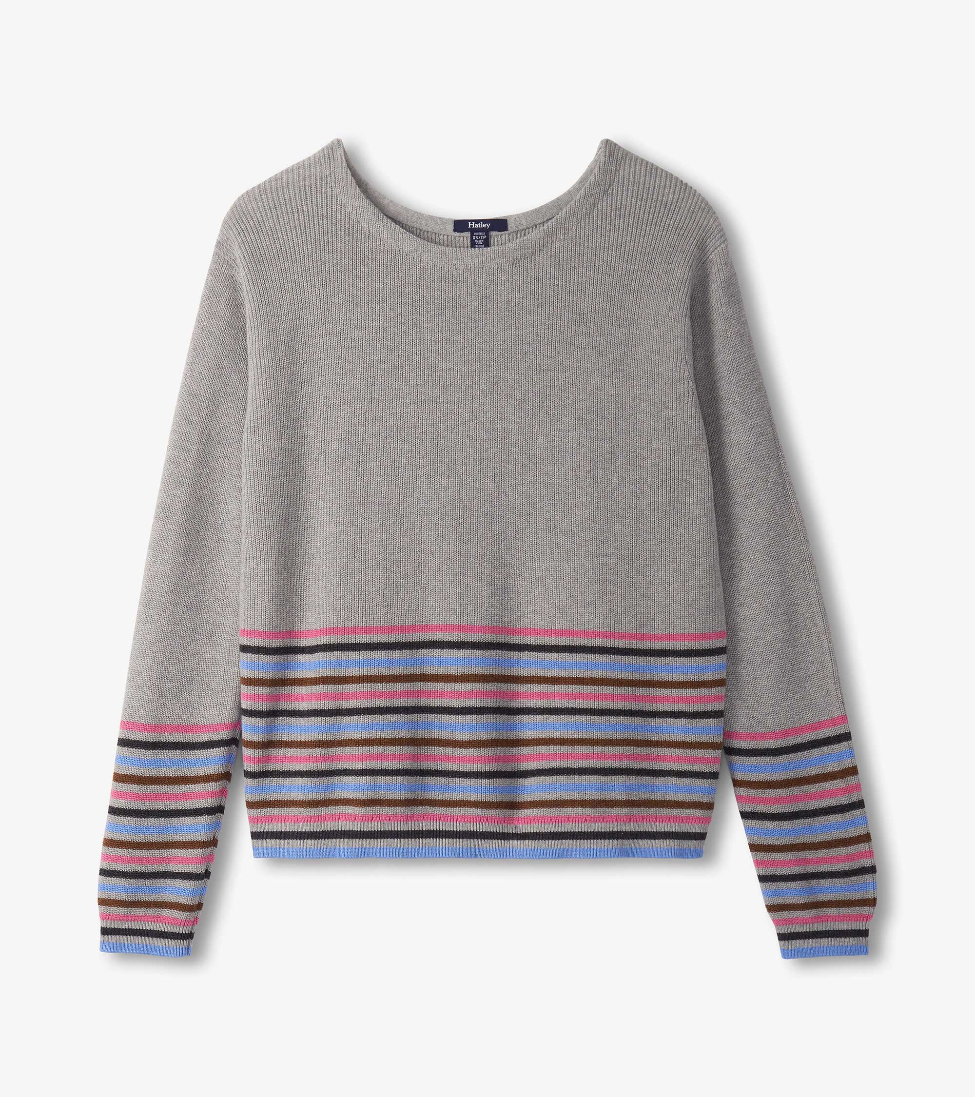 Devon Sweater - Autumn Stripes | Hatley For Women