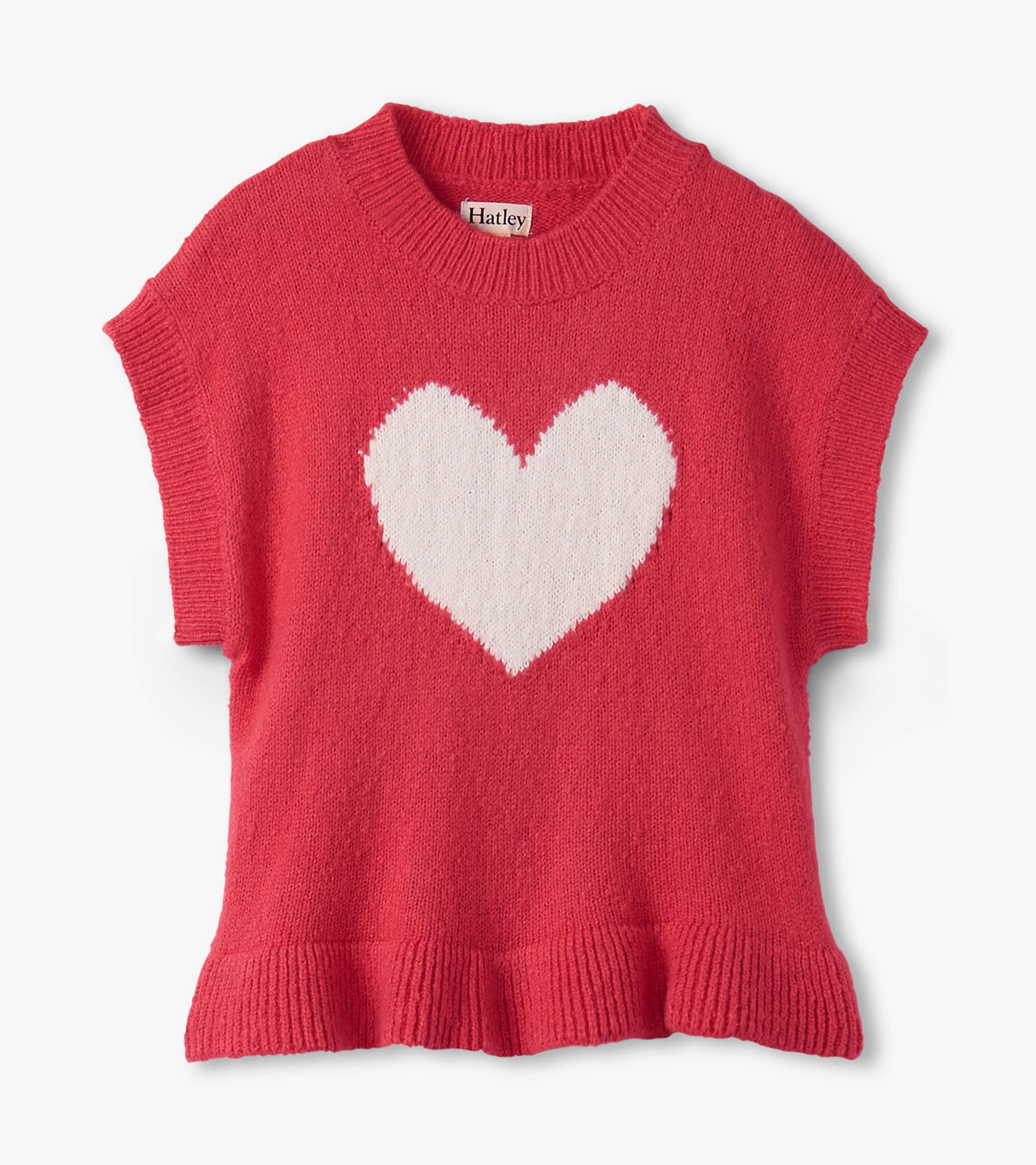 Girls Red Everywhere Sweater Vest | Hatley Onsale Girls