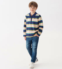 Boys Varsity Stripes Rugby Shirt | Hatley Discount Boys